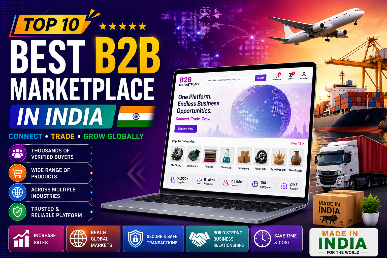 Top 10 Best B2B Marketplace in India